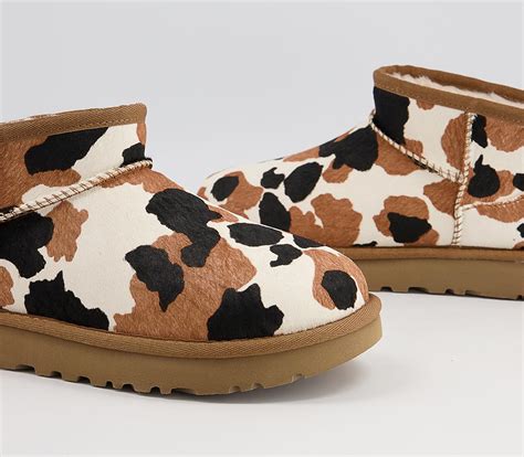 Get spotted in style with Cow Print Ugg boots