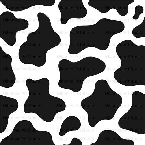Moo-ve over boring designs, elevate your crafts with Cow Print SVGs!
