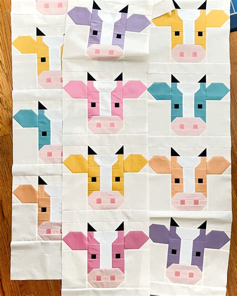 Cow Quilt Pattern
