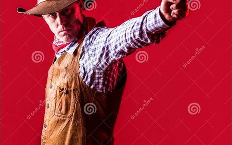Cowboy Hat And Gun