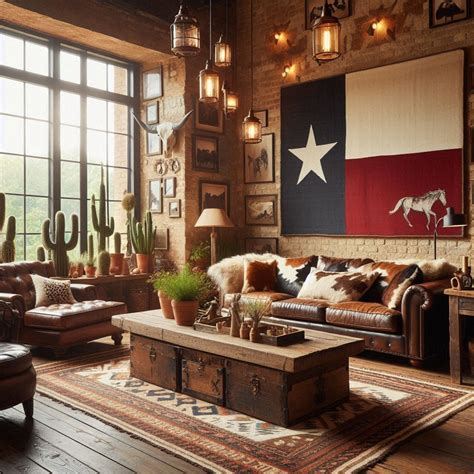 Ride into the West with Authentic Cowboy and Native American-inspired Decor