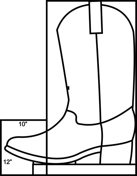 Cowboy Boot Pattern