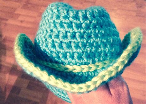 Cowboy Crochet Hat