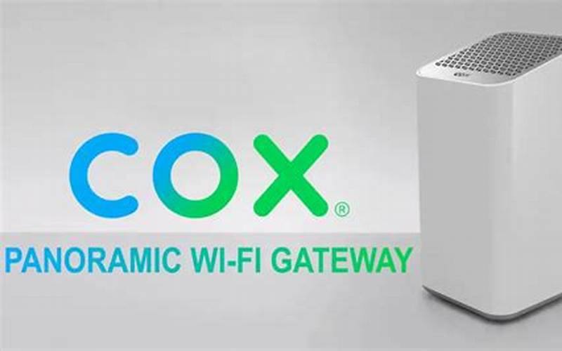 Cox Panoramic Wifi Router Ethernet Ports