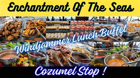 Cozumel lunch buffet