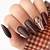 Cozy Couture: Nail Ideas for Effortless Fall Beauty in Browns