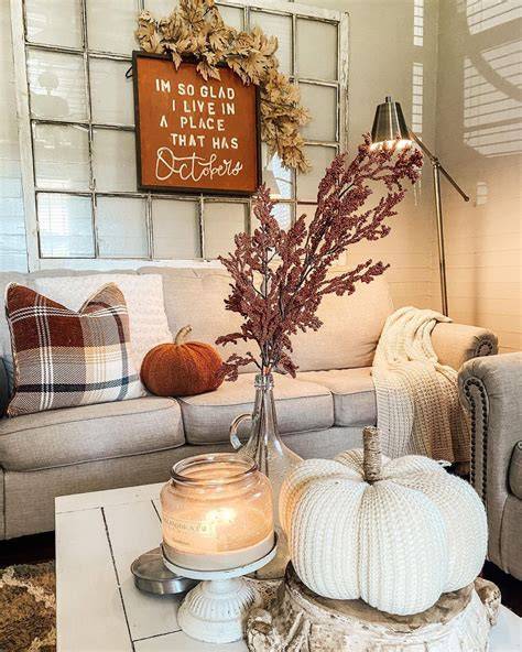 Cozy Autumn Textures Home Decor