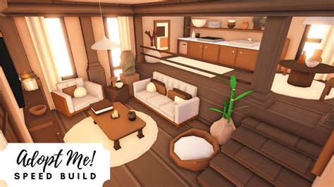 Cozy Brown Tiny Home Speed Build Roblox Adopt Me! - YouTube