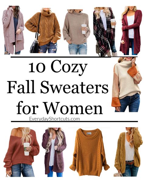 Cozy Sweaters and Fall Colors