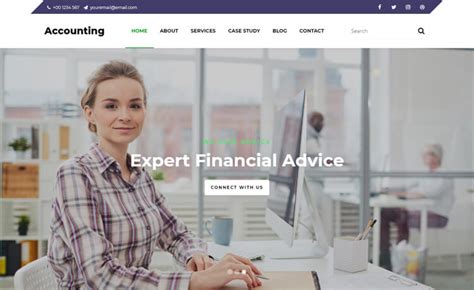 Cpa Website Template