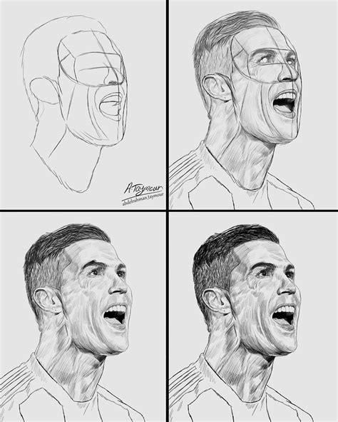 Cr7 Drawing