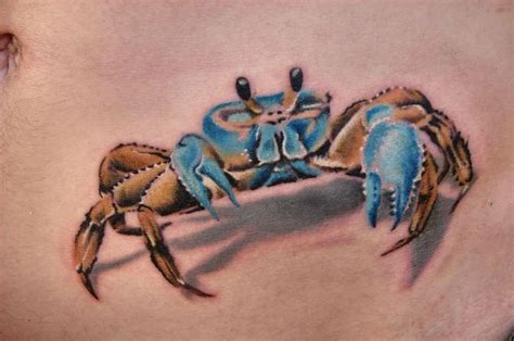Awesome crab tattoo! Crab tattoo, Cancer crab tattoo