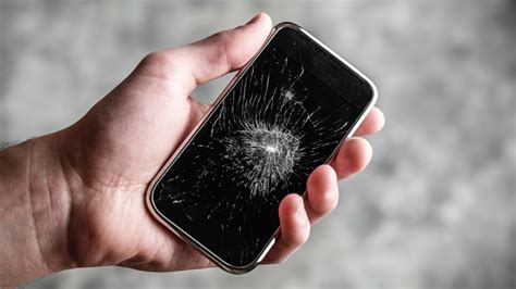Cracked Cell Phone Screen