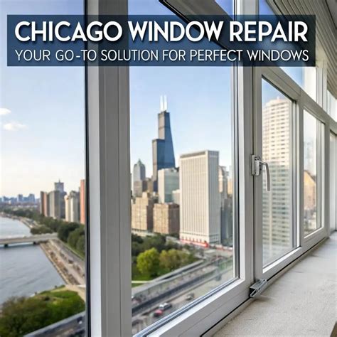 Cracked Window Repair Chicago