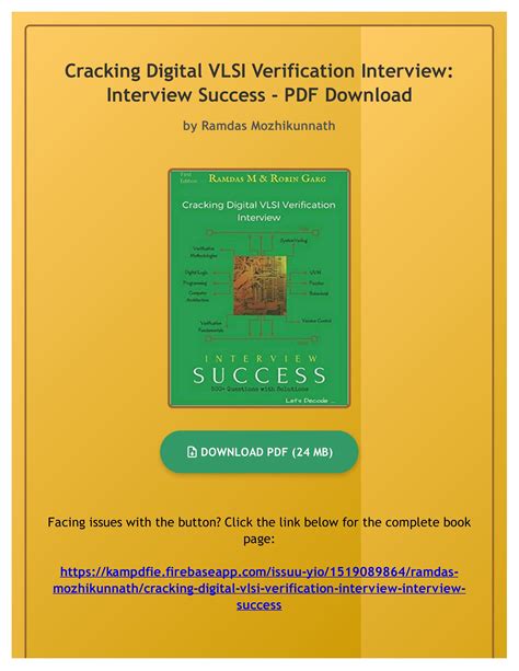 Cracking Digital VLSI Verification Interview: Interview Success