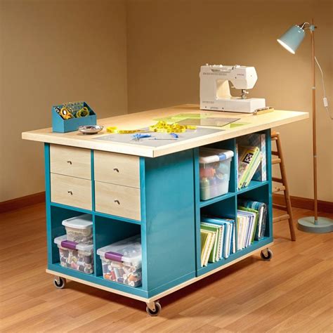 Craft Table With Storage: The Ultimate Solution For Organizing Your Crafting Supplies
