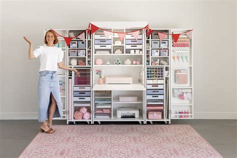 Maximize Your Crafting Space with the Innovative Craft Cabinet and Fold Out Table from IKEA