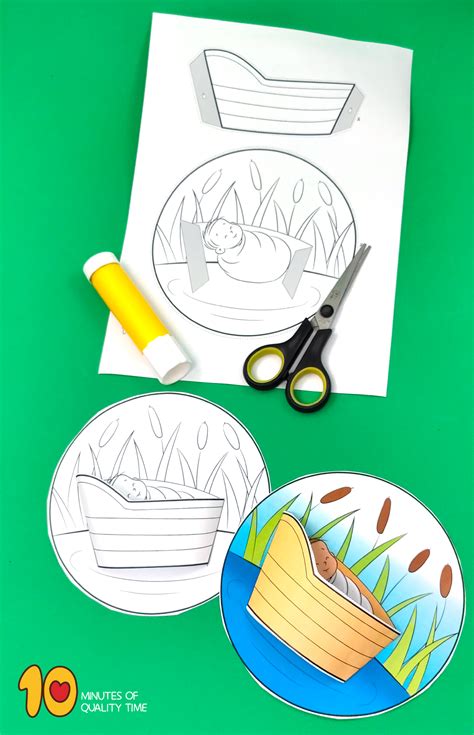 Creating a Beautiful Moses in the Basket Craft: Your Step-by-Step Guide