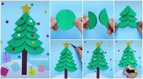Craft Ideas For Christmas Step By Step