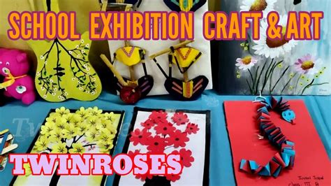 Craft Items For School Exhibition