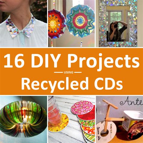 Craft Projects with Old CDs