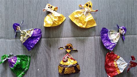 Craft With Chocolate Wrappers
