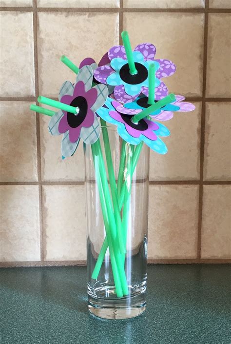 Craft With Straws Flowers