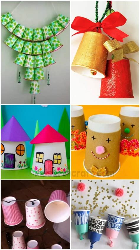 Craft Work With Paper Cups