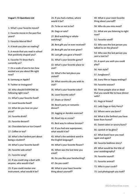 Craft Your Own 73 Questions Interview: A Fun Challenge!