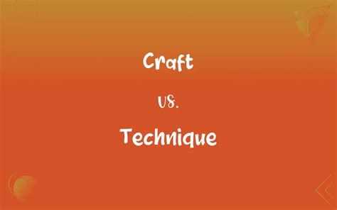 Craft and craft often