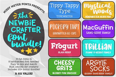 Download Crafter Font Bundle - 200+ Popular SVG Design Cut Files