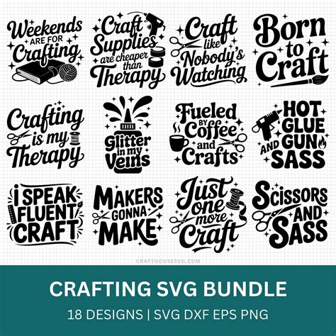 Download Crafting Bundle SVG Craft Bundle SVG Images
