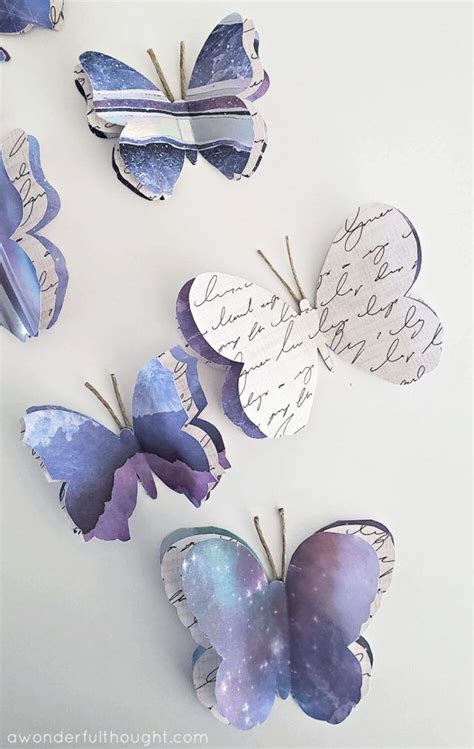 Crafting Delicate Butterfly Decorations