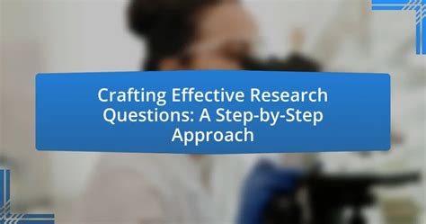 Crafting Effective Knowledge Questions