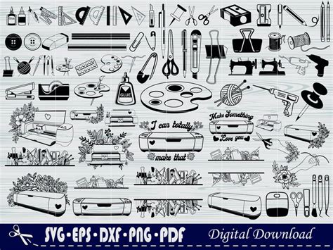 Download Crafting Tools SVG File - SVG Design Files