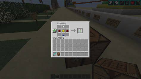 Crafting XP Bottles Minecraft