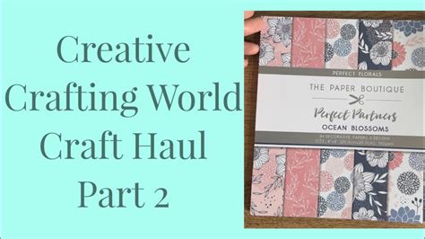 Crafting a Unique Haul