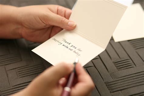 Crafting the Perfect Hand Written Thank You Note