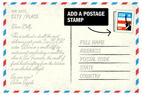 Crafting the Perfect Message for Your Postcard