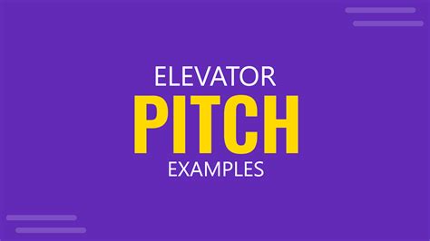 Crafting the Perfect Pitch