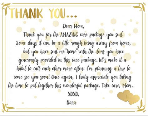 Crafting the Perfect Thank You Message