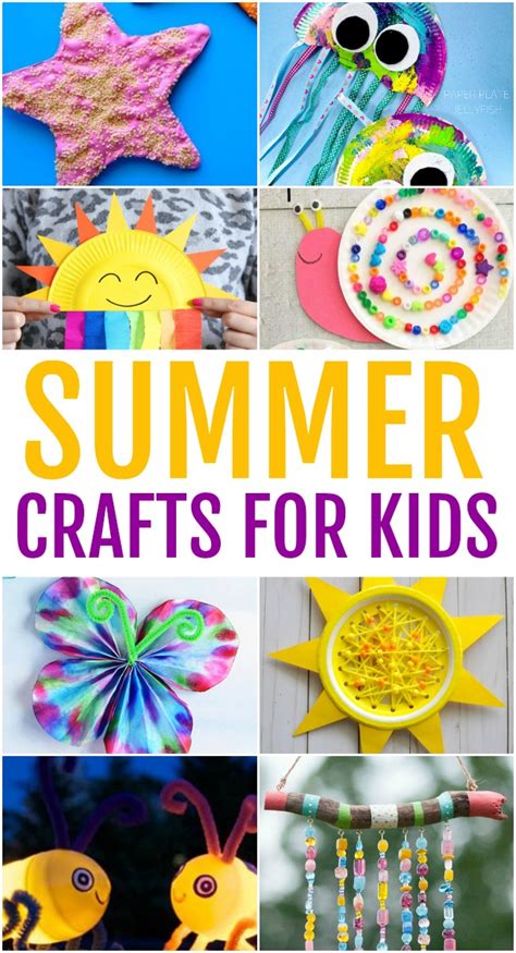 Crafts For Kids To Do At Home For Summer