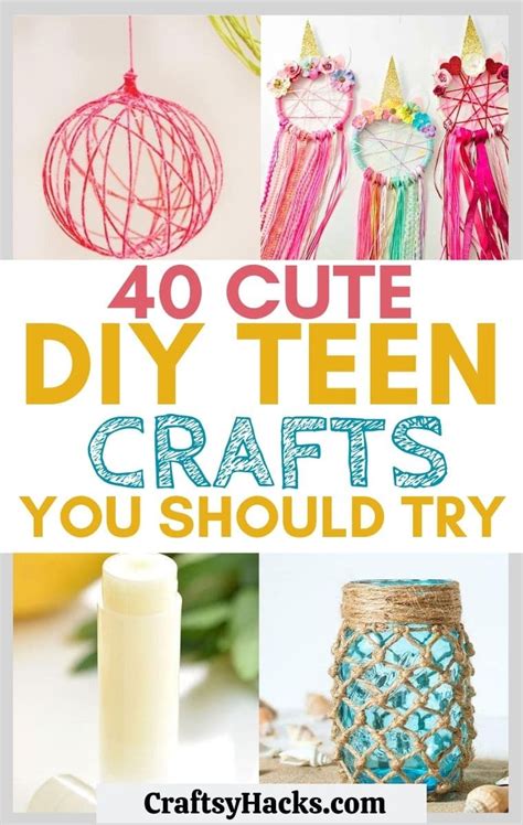 Crafts For Teenage Girls To Do