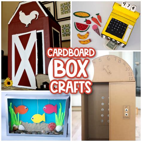 Crafts With Small Cardboard Boxes