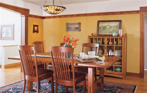 Create a craftsmanstyle dining room drawing room decor, dining room