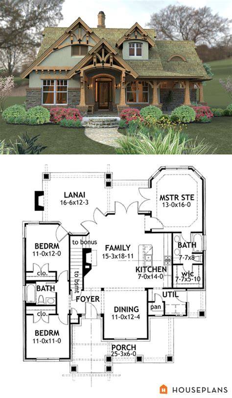 Craftsman Floor Plans