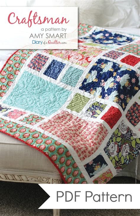 Craftsman Quilt - PDF Pattern
