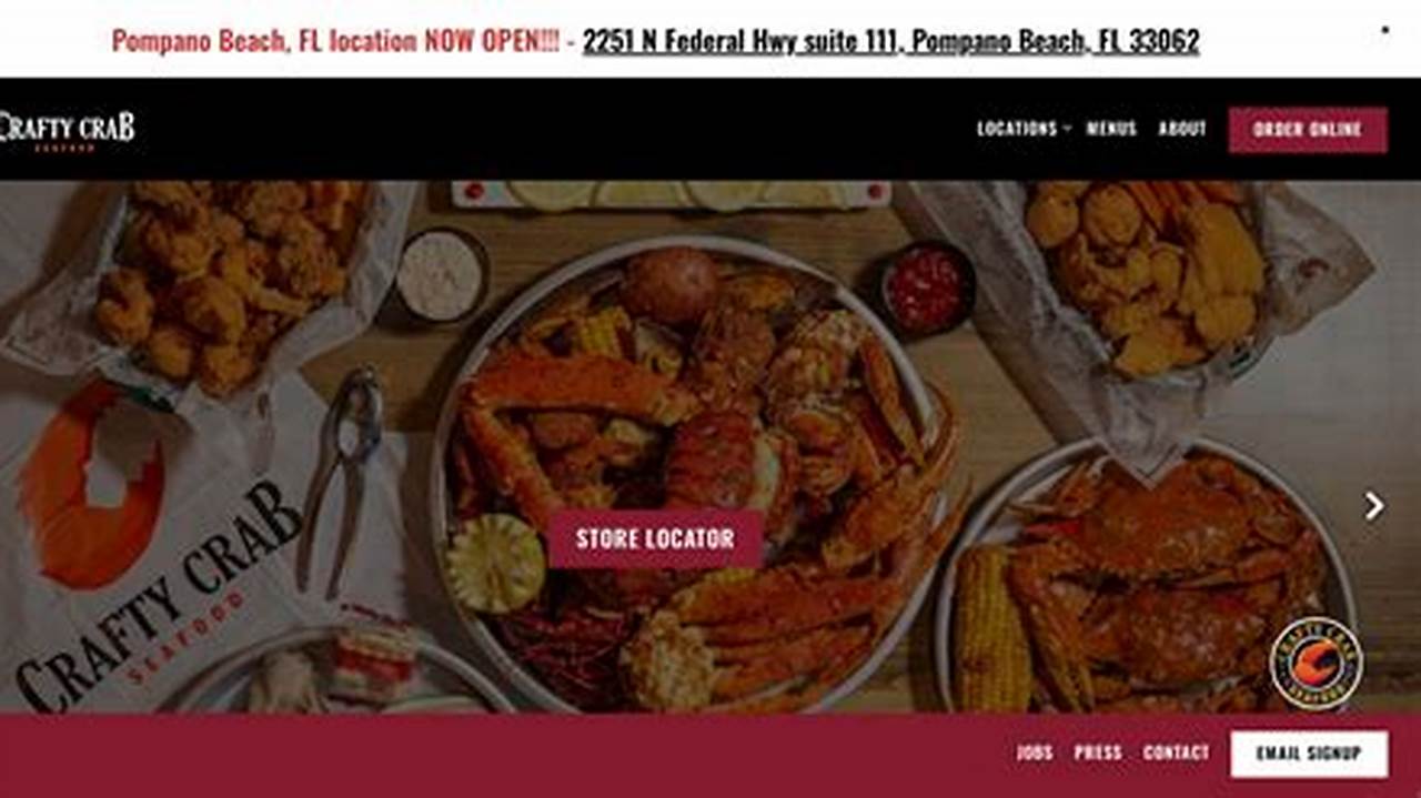 Crafty Crab Promo Code 2025