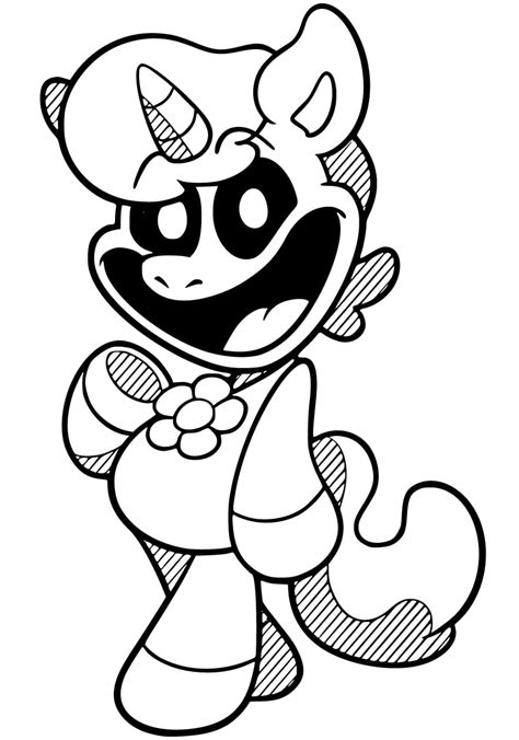 Craftycorn Coloring Page