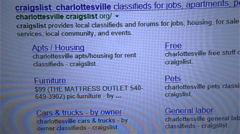 Craigslist Charlottesville: The Ultimate Cheat Code for Finding Deals